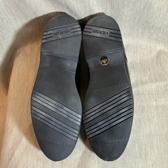 BOULET Sz 9.5 Lace Up Vibram Sole Brogues Oxford Leather Military Academia Shoes - Picture 9 of 12